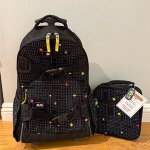 Pac-Man Themed Backpack and Lunchbox Set from pottery barn kids
